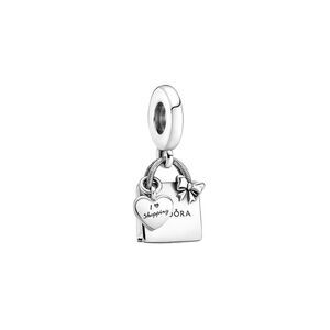 Pandora Moments Silver Shopping Bag Dangle Charm